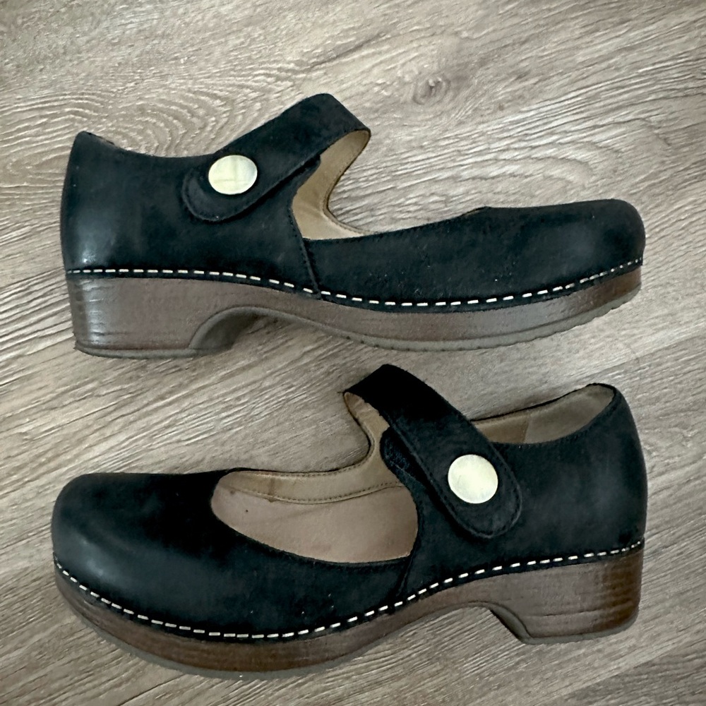 dansko beatrice maryjane clogs size 39
